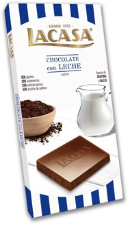 Milk Chocolate tablet · 100g.