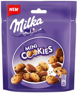 Milka - Mini Cookies 110 Gram 8 Stuks