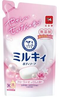 Milky Body Soap Floral - 360ml Refill