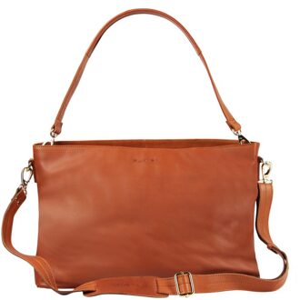 Millau Dames Laptoptas 15,6" cognac - H 30 x B 43.5 x D 12