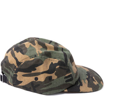 Milliner 5 Panel Cotton Camo with Milliner Embroidered Groen