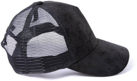 Milliner Luxury Suede Trucker Zwart