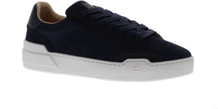 Milos heren sneaker | heren | maat: | suede Blauw - 43