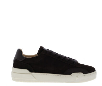 Milos heren sneaker | heren | maat: | suede Bruin - 43