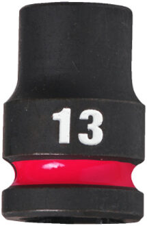 Milwaukee SHOCKWAVE™ Krachtdop 1/2" kort 13 mm - 1 stuk 4932480307