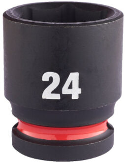 Milwaukee SHOCKWAVE™ Krachtdop 1/2" kort 24 mm - 1 stuk 4932480318