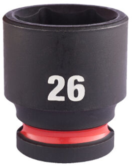 Milwaukee SHOCKWAVE™ Krachtdop 1/2" kort 26 mm - 1 stuk 4932480320