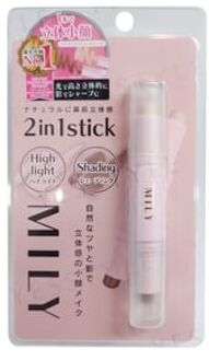 MILY 2 In 1 Stick Highlight & Shading 1 pc