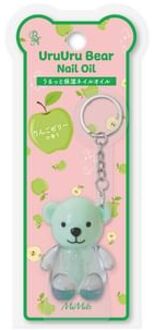 MiMits UruUru Bear Keychain Nail Oil Apple Jelly