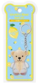 MiMits UruUru Bear Keychain Nail Oil Lemon Soda
