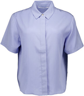 Mina ss blouses Blauw - L