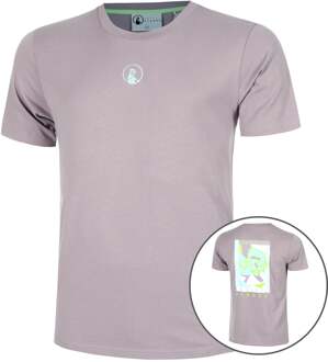 Mind Collage T-shirt Heren-Paars,Veelkleurig lila - S