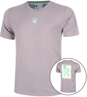 Mind Collage T-shirt Heren-Paars,Veelkleurig lila