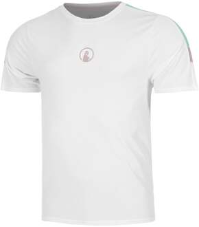 Mind Receiver Hori T-shirt Heren-Wit,Veelkleurig - XS