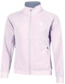 Mind Return Trainingsjack Dames-Mauve,Wit - XL