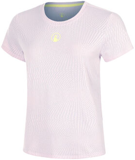 Mind Spin T-shirt Dames-Mauve,Geel - XS,S,L