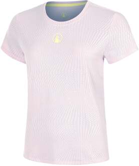 Mind Spin T-shirt Dames-Mauve,Geel - XS,S,M,L,XL,XXL