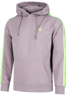 Mind Taped Sweater Met Capuchon Heren-Paars,Neongroen - XL