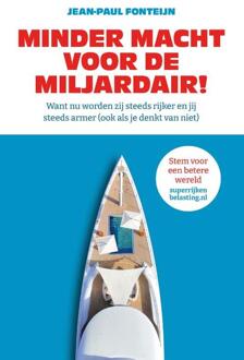 Minder macht voor de miljardair! -  J.P. Fonteijn (ISBN: 9789083319926)