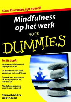 Mindfulness op het werk voor Dummies - eBook Shamash Alidina (9045352621)