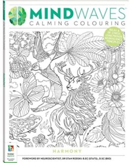 Mindwaves Calming Colouring Harmony - Mindful - Pty Ltd, Hinkler