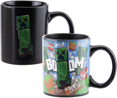 Minecraft: Creeper Heat Change Mug