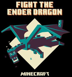 Minecraft Ender Dragon Unisex T-Shirt - Black - XXL