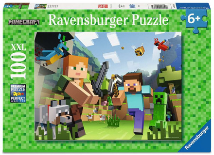 Minecraft Puzzel (100 XXL stukjes)