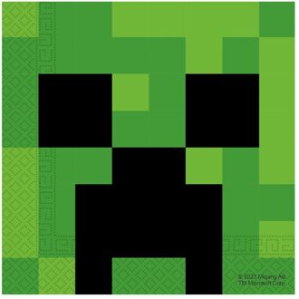 Minecraft Servetten Creeper (20st) Multikleur - Print