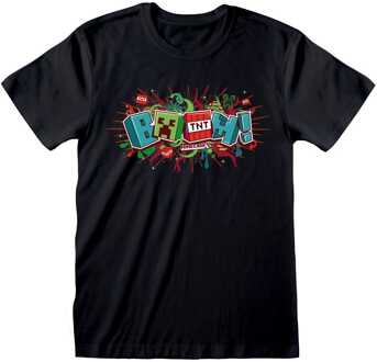 Minecraft T-Shirt Boom Size M