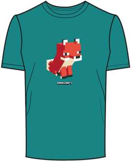 Minecraft T-Shirt Simple Fox Size L