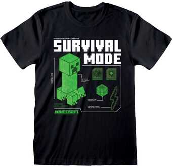 Minecraft T-Shirt Survival Size S
