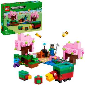 Minecraft The Cherry Blossom Garden Building Toy 21260