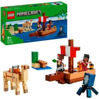 Minecraft The Pirate Ship Voyage Building Toy Set 21259