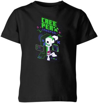 Minecraft X-Ray Kids' T-Shirt - Black - 98/104 (3-4 jaar)