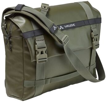 Mineo Messenger 22 khaki damestas Groen - H 34 x B 45 x D 11 cm