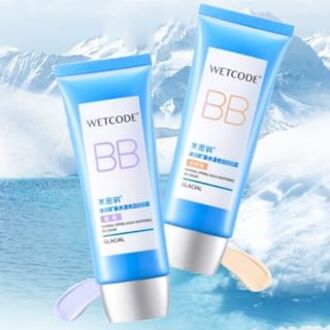 Mineral Spring Aqua Whitening BB Cream - 2 Colors #Purple - 60g