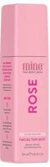Minetan Gezichtsspray MineTan Rose Illuminating Facial Tan Mist 100 ml