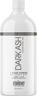 Minetan Zelfbruiner MineTan 1 HR Express Pro Spray Mist Dark Ash 1000 ml