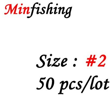 Minfishing 50 Stks/partij Swivel Vissen Rolling Swivel Kogellager Met Veiligheid Snap Karper Vissen Haak Connector Accessoires Mssk Size 2