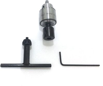 Mini 0.3-4mm Elektrische Boor Klauwplaten Mount JTO Taper voor Draaibank PCB Mini Boren Persen voor 6mm Motor As Schacht Rotary Gereedschap