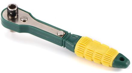 Mini 1/4 Schroevendraaier Pole Ratchet Dopsleutel Met Dual-head Home Tool Accessoire Handgereedschap