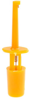 Mini 12 Stuks Of 10 Stuks Enkele Test Hook Clip Test Probe Voor Elektronische Testen Ic Grabber Grote Ronde Krokodil clip Hook Test Clip oranje 12stk