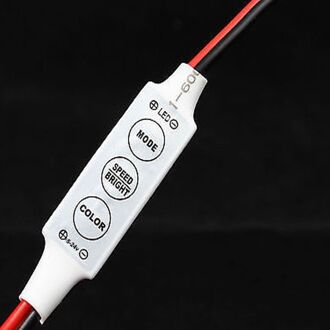Mini 12V LED Strip Light Dimmer Controller met Aan Uit Schakelaar voor 3528 5050 27*1.2*0.5 cm krachtige functies