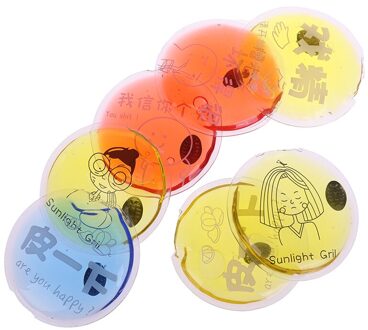 Mini 1Pcs Winter Herbruikbare Gel Handwarmer Leuke Grappige Woord Print Instant Verwarming Pack Warmer
