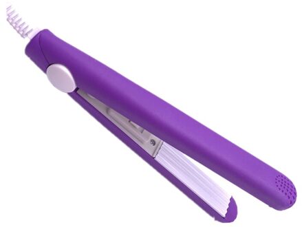 Mini 20W Keramische Haar Krultang Mini Rapid Verwarming Up Stijltang Professionele Perm Tool Duurzaam Draagbare Haar Styling Tools paars Eu plug