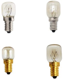 Mini 220/240V Graden Hoge Temperatuur 15W / 25W Ses Lamp Oven Licht Fornuis Zout E14 lamp Stoom Broodrooster/Bollen Licht Kap U2U7
