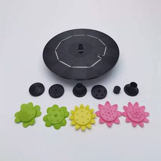 Mini 5V/3 W Solar Fontein Pomp Water Fietsen Geen Elektriciteit Nodig Voor Vijver Fontein Tuin Decoratie