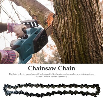 Mini 6 Inch Elektrische Kettingzaag Voor Snijden Hout En Snijden Bomen Geschikt Voor 6 Inch Elektrische Zaag