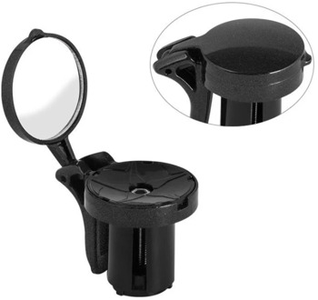 Mini Adjustable Bike Rearview Mirror road Bicycle Handlebar Flexible Safe Rearview Rear View Mirror 360 Degrees Rotate Cycling